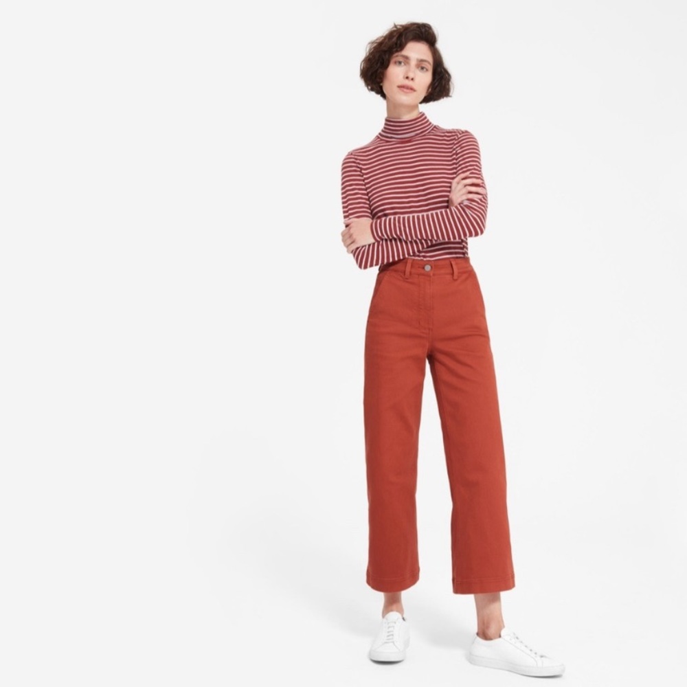 Everlane Wide Leg Crop Pant 16
